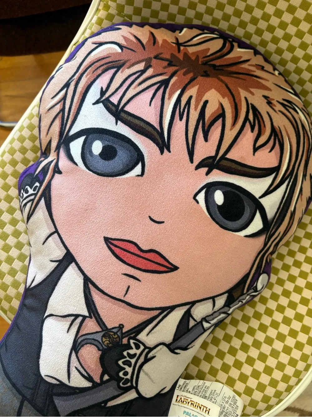 Labyrinth Jareth the Goblin King Pal-O shaped pillow